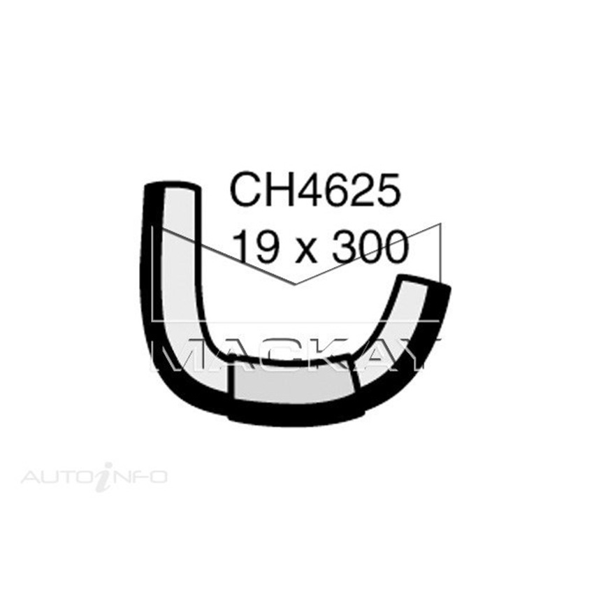 CH4625 Engine By Pass Hose For Ford Ranger PJ PK 3.0L I4 Turbo Dsl Manual&Auto