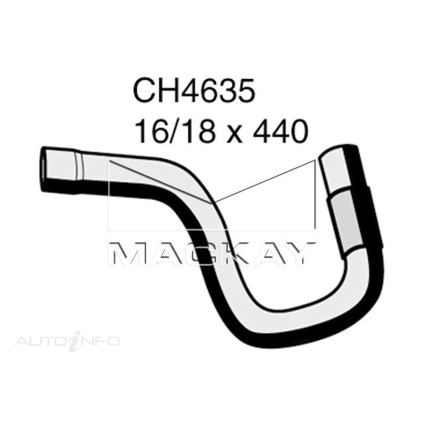 CH4635 Heater Hose for Toyota Hilux VZN167R 3.4L V6 Petrol Manual & Auto Mackay