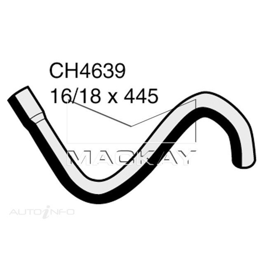 CH4639 Heater Hose for Toyota Hilux VZN167R 3.4 Litre 5VZ-FE * Mackay
