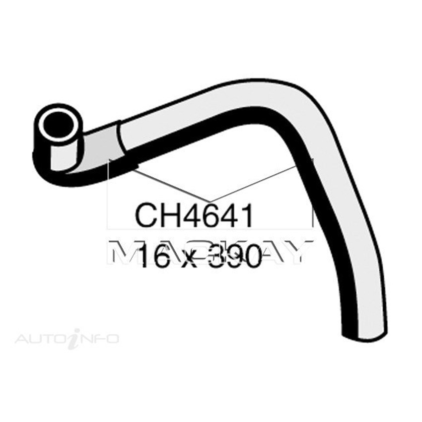 Mackay Heater Hose For Mitsubishi Triton ML 3.5L V6 Petrol Manual / Auto 