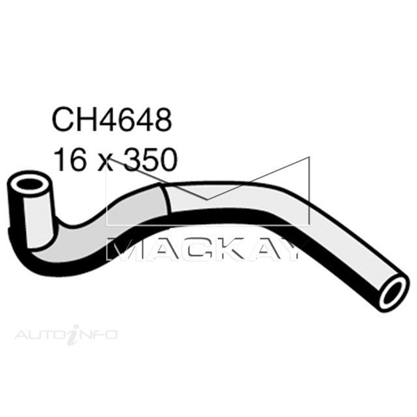 CH4648 Heater Hose for Mitsubishi Triton ML 3.5L V6 Petrol Manual / Auto Mackay