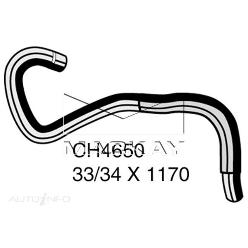 Mackay Radiator Lower Hose For Mitsubishi Lancer CJ 2.0L Petrol Man & Auto