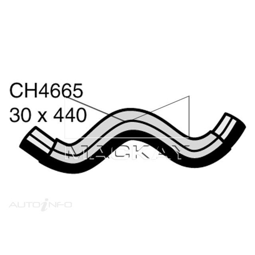 Mackay Radiator Lower Hose For Toyota Hiace KDH200R 2.5LTurbo Diesel Man & Auto