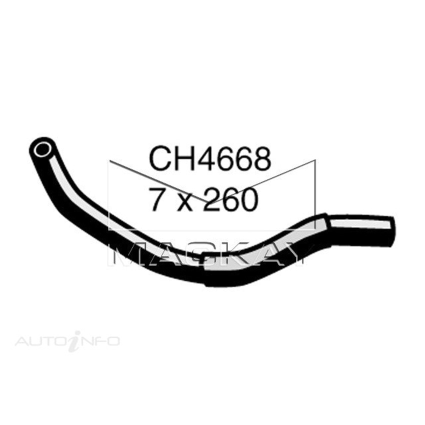 Mackay Engine By Pass Hose For Kia Rio JB 1.4L Petrol Manual / Auto  - CH4668