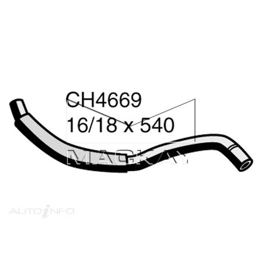 Mackay Heater Hose For Kia Rio Jb 1.4L Petrol Manual & Auto - CH4669