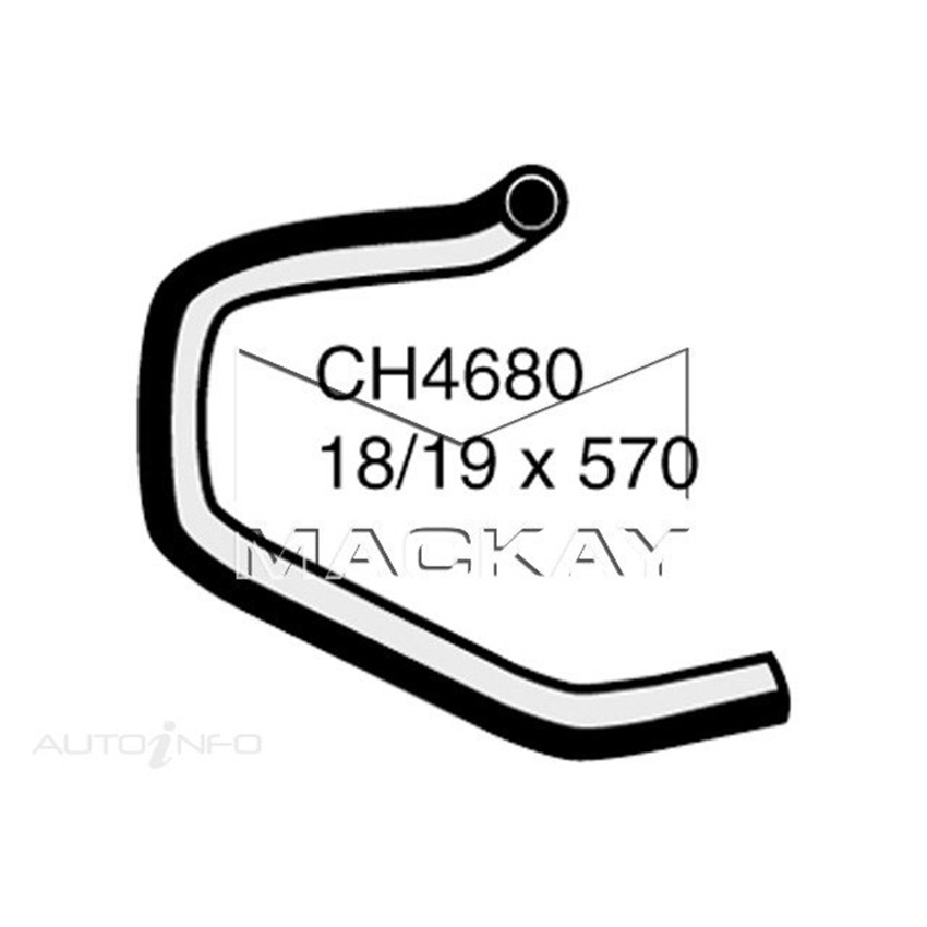 CH4680 Heater Hose for Hyundai Terracan HP 2.9L I4 Turbo Diesel Manual / Auto