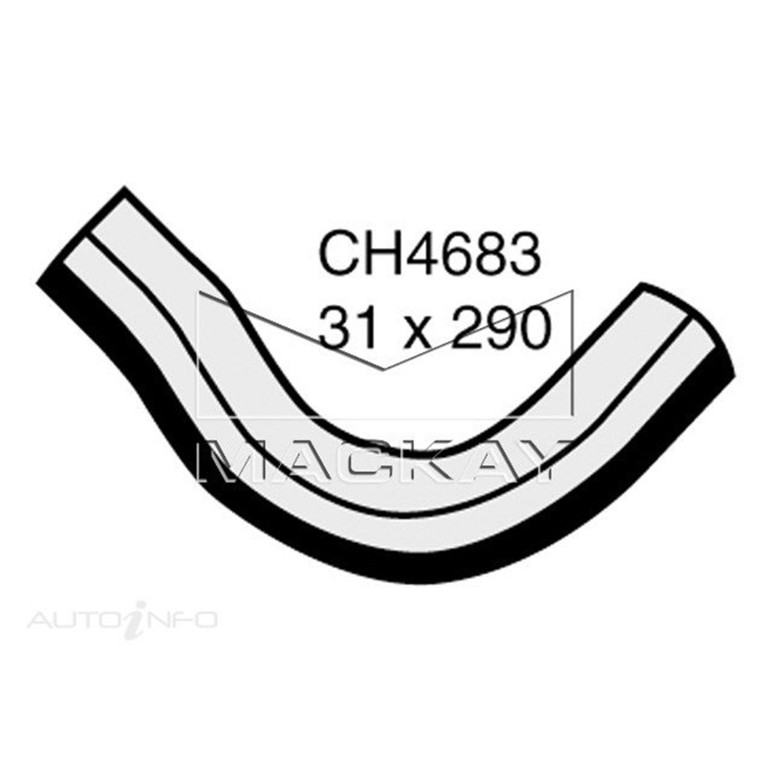 Mackay Radiator Lower Hose For Kia Rio BC 1.5L Petrol Manual/Auto - CH4683