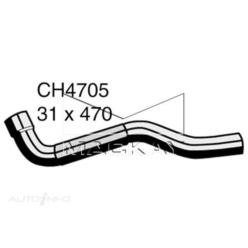  CH4705 Radiator Lower Hose For Mini Cooper S R53 1.6L I4 Supercharged Ptl Aut