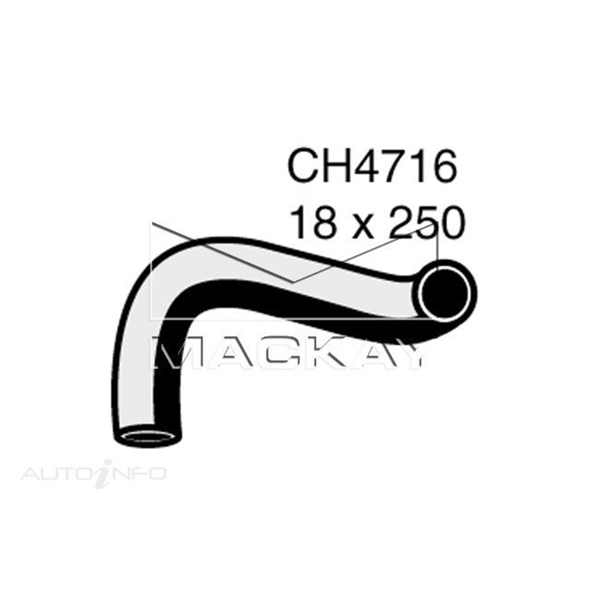 CH4716 Heater Hose for Hyundai iLOAD TQ 2.5L I4 Turbo Diesel Manual / Auto