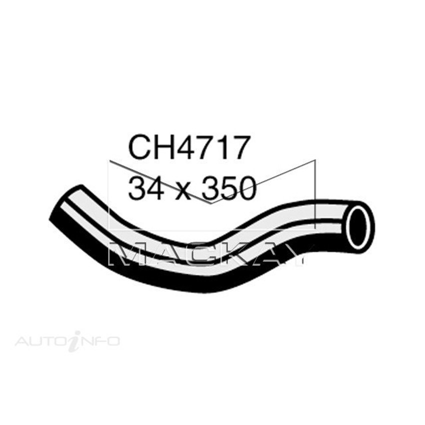 Mackay Radiator Lower Hose For Hyundai iLOAD TQ 2.4L Petrol Manual/Auto