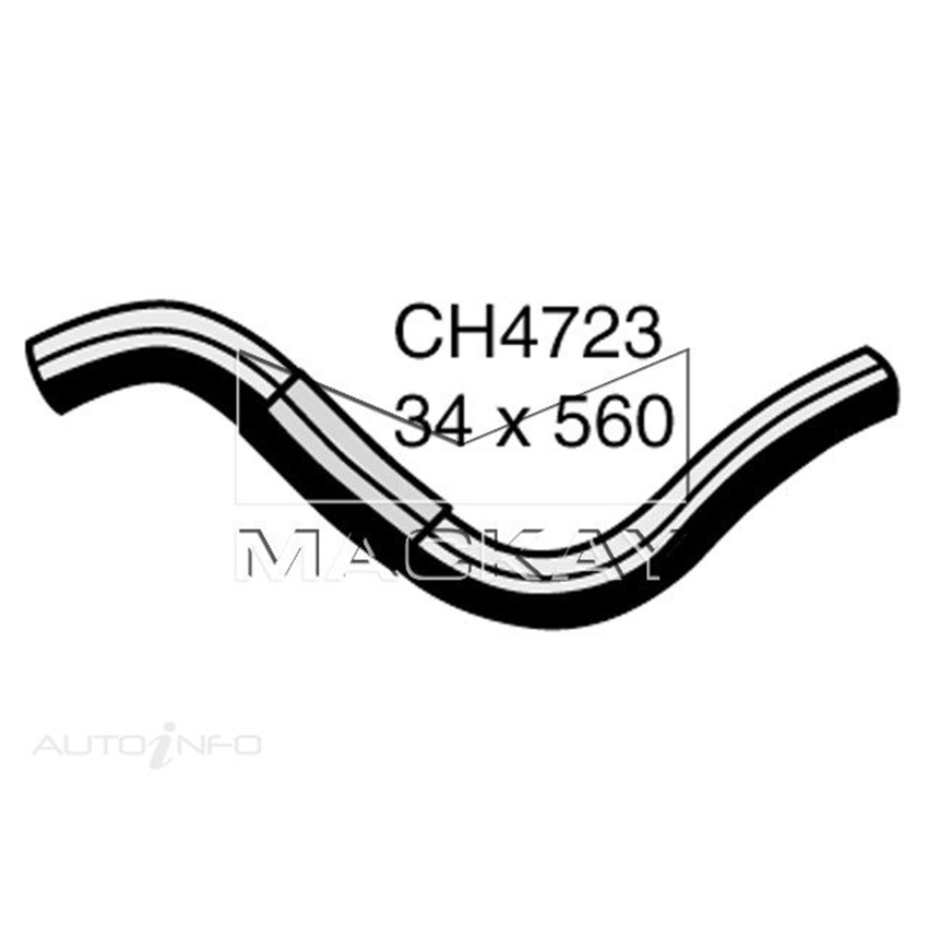 Mackay CH4723 Radiator Lower Hose For Hyundai Santa Fe Sm 2.4L I4 Ptl Man&Auto
