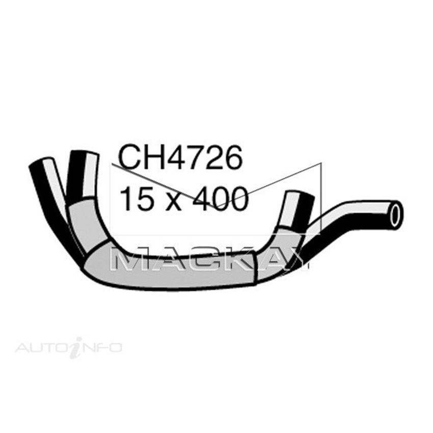 Mackay Engine By Pass Hose For VolksWagen Beetle 9C 1.6L Petrol Manual / Auto