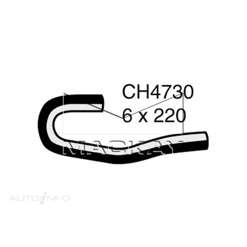 Engine By Pass Hose For Toyota LandCruiser GRJ120R 4.0L V6 Petrol Manual & Auto