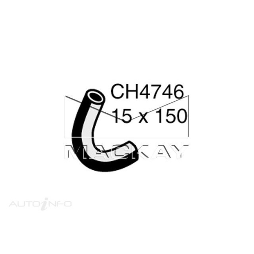 CH4746 Crankcase Ventilation Hose (Pcv) for Subaru Impreza WRX MY08 2.5 Litre EJ25 Turbo