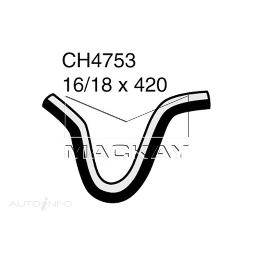CH4753 Heater Hose for Hyundai I30 Fd 2.0L I4 Petrol Manual & Auto