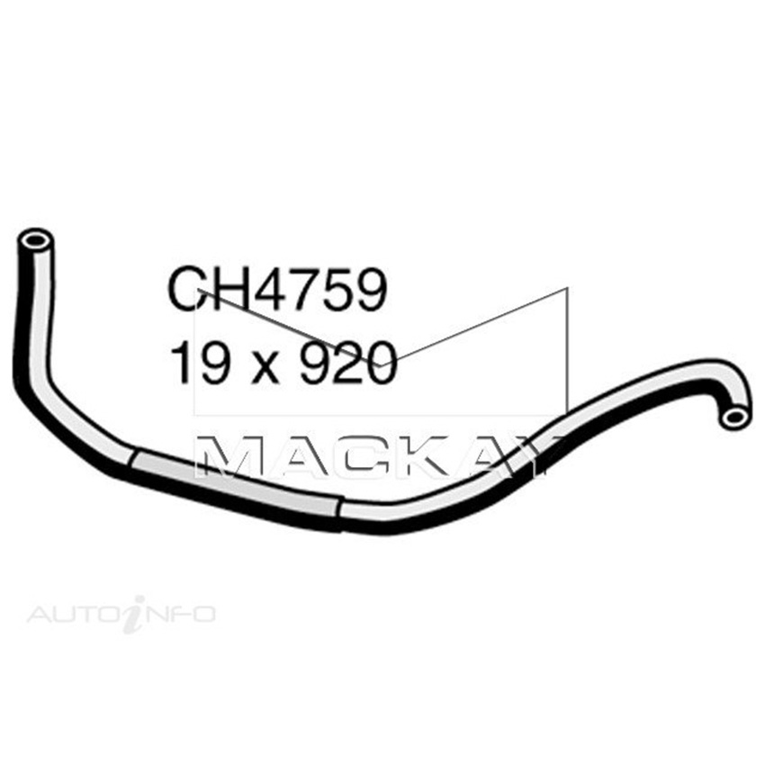 Mackay Heater Hose For Nissan Navara D40 2.5L I4 Turbo Diesel Manual/Auto-CH4759