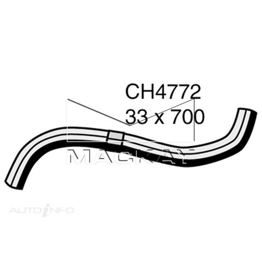 Mackay Radiator Upper Hose For Hyundai Sonata NF 3.3L V6 Petrol Manual/Auto