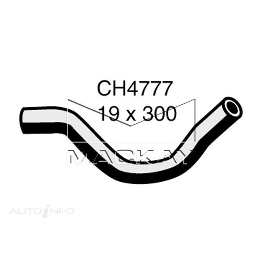Mackay Engine By Pass Hose For Holden Astra AH 1.8L Petrol Manual / Auto