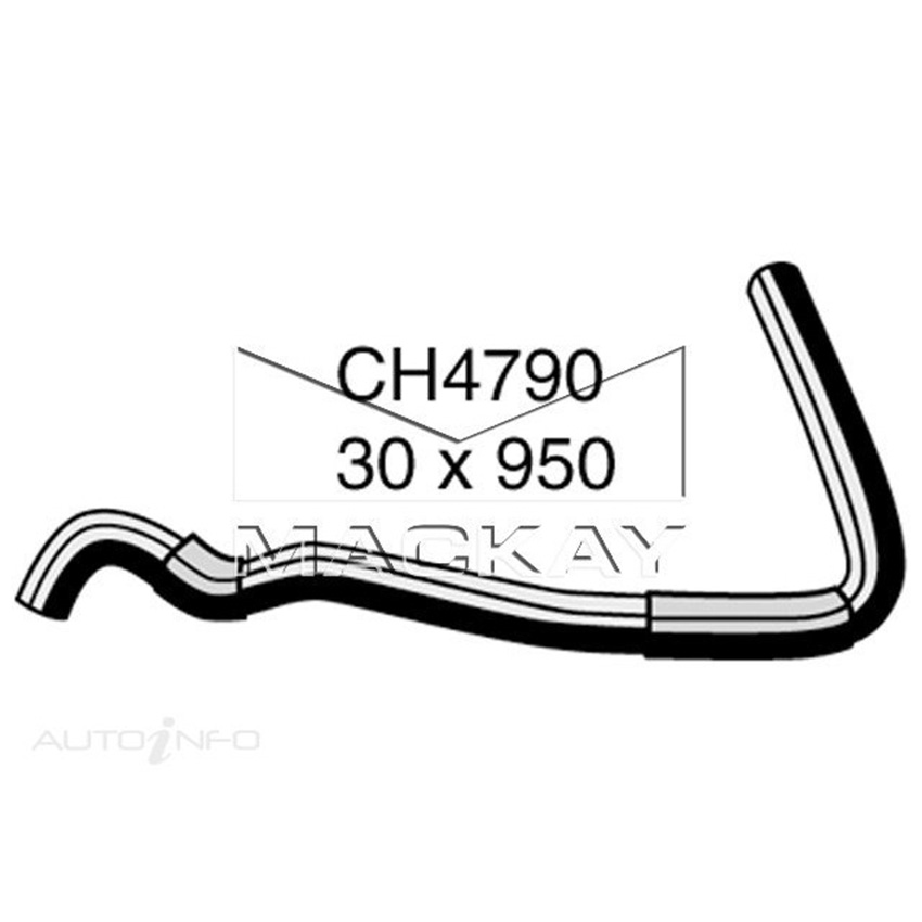 Mackay Radiator Upper Hose For Mazda MPV LW 3.0L V6 Petrol Manual/Auto - CH4790