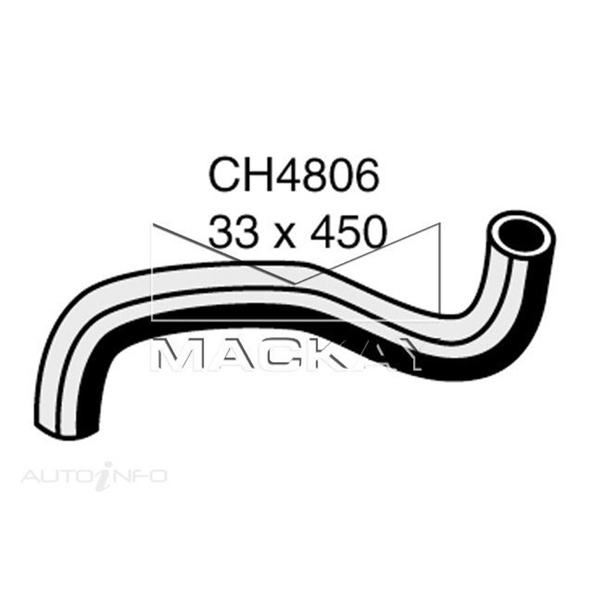 Mackay Bottom Hose For Nissan Tiida 1.6 Litre HR16DE  - CH4806