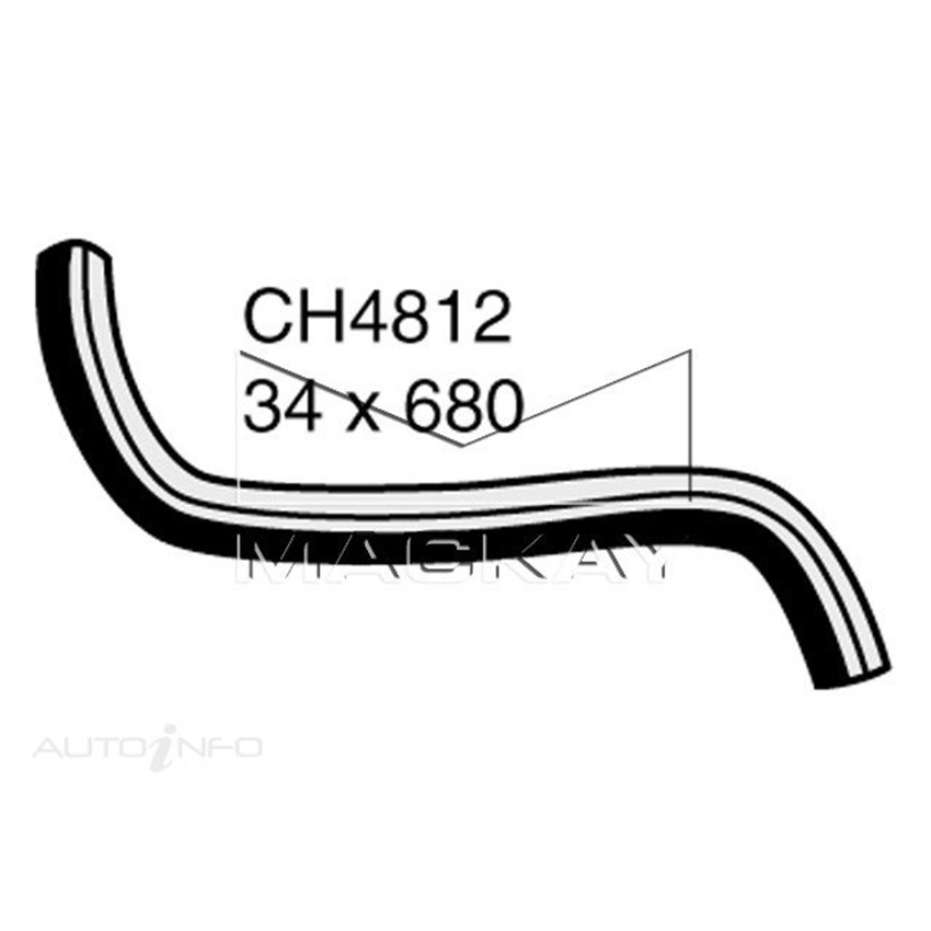 Mackay Radiator Upper Hose For Hyundai Santa Fe CM 2.7L V6 Petrol Man & Auto