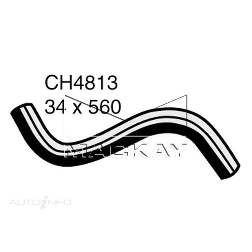 Mackay Radiator Upper Hose For Hyundai Santa Fe CM 3.3L V6 Petrol Man & Auto