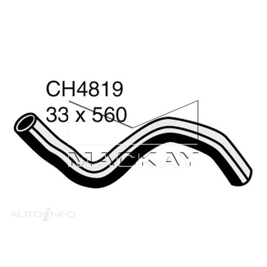 Mackay Radiator Upper Hose For Holden Astra AH 1.8L Petrol Manual/Auto - CH4819