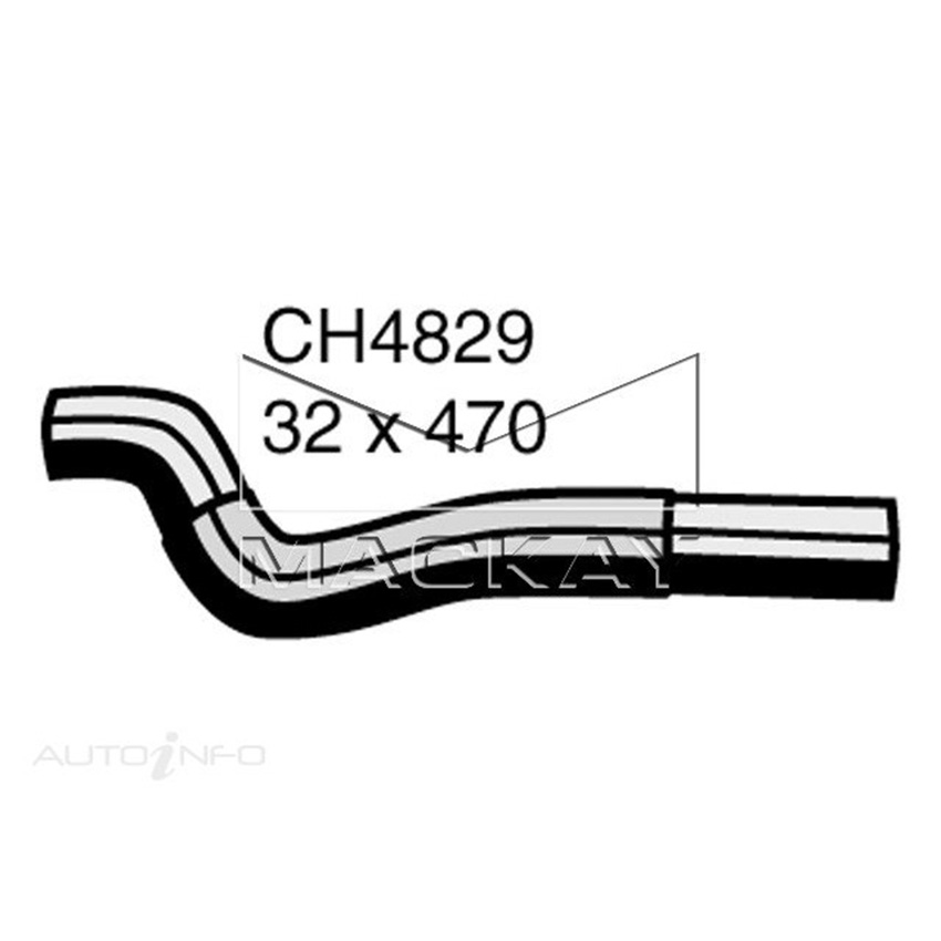 Mackay Radiator Upper Hose For Lexus RX330 MCU38R 3.3L V6 Petrol Manual/Auto