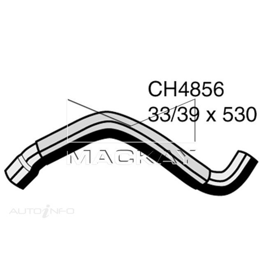 Mackay CH4856 Radiator Lower Hose For Nissan Patrol GU 3.0L I4 Turbo Dslan&Auto