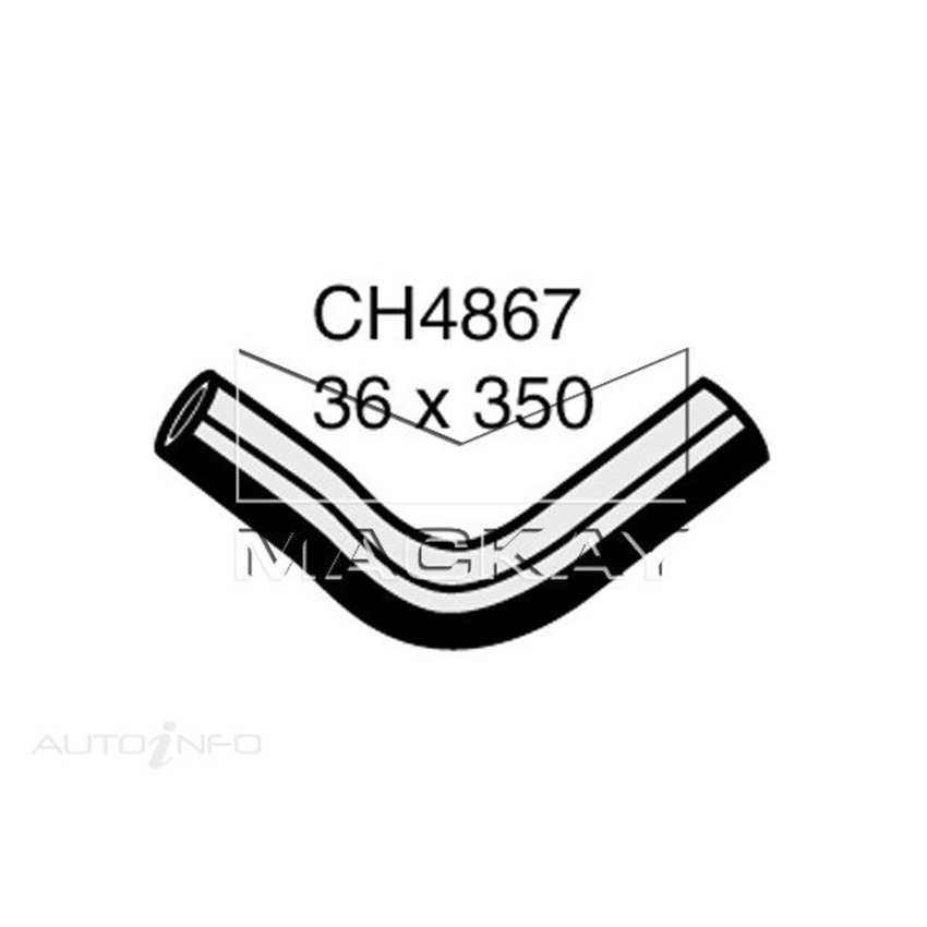 Mackay CH4867 Radiator Lower Hose For Subaru Outback BH 3.0L F6 Ptl Manual/Auto