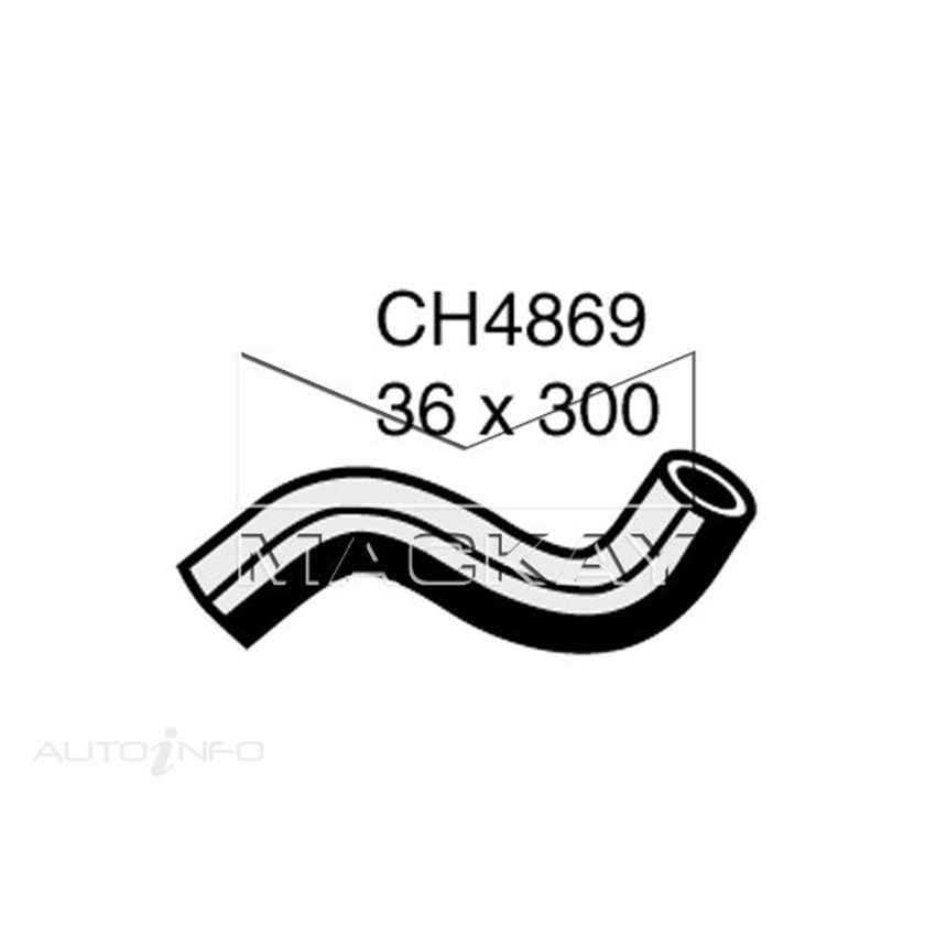 Mackay Radiator Upper Hose For Subaru Forester SG 2.5L F4 Turbo Petrol Manual