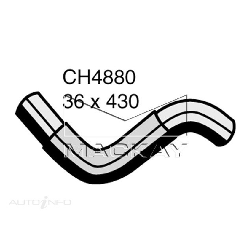 Mackay CH4880 Radiator Upper Hose For Lexus Ls400 Ucf20R 4.0L V8 Ptl Man&Auto