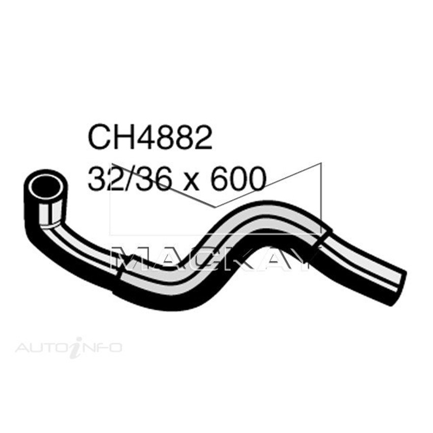 Mackay Bottom Hose For Lexus SC300 3.0 Litre 2JZGE  - CH4882