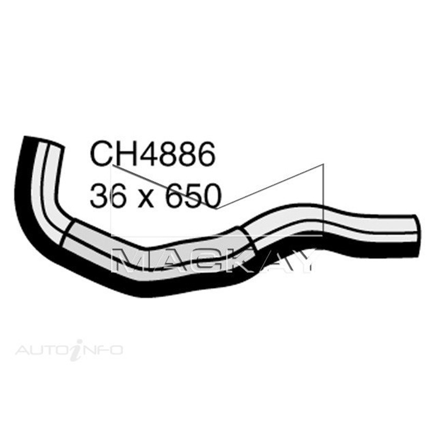 Mackay CH4886 Radiator Lower Hose For Lexus GS300 JZS160R 3.0L I6 Ptl Man&Auto