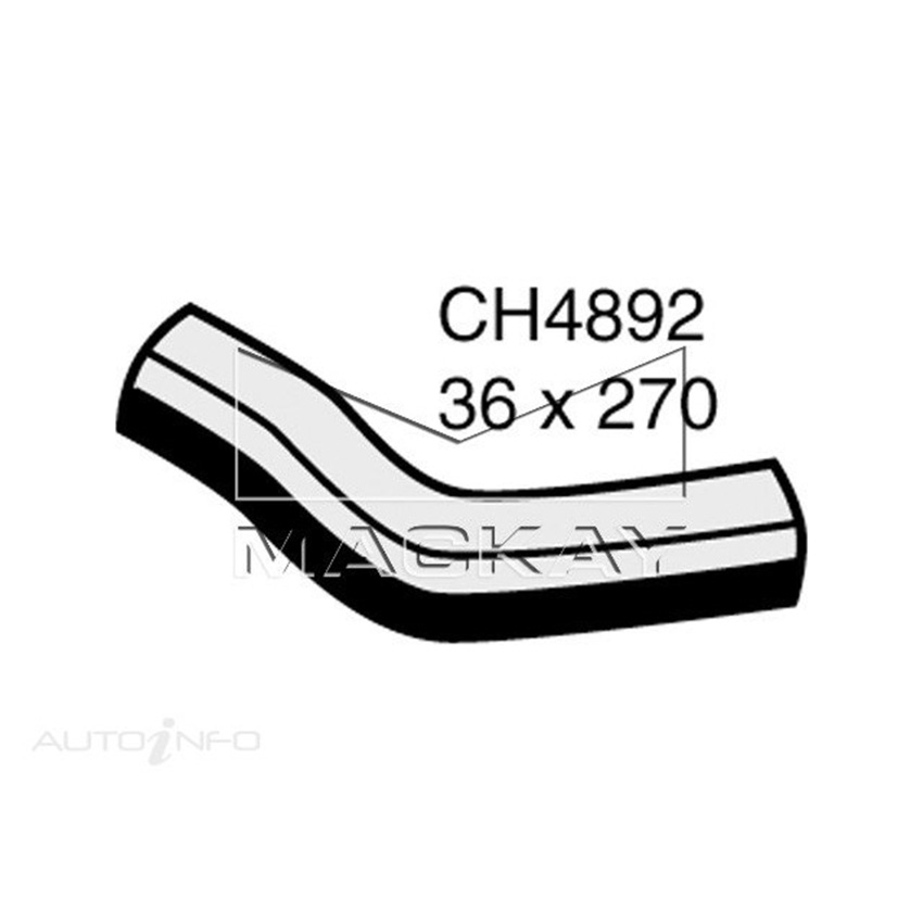 Mackay Radiator Upper Hose For Toyota LandCruiser VDJ200R 4.5L V8 Turbo Diesel 