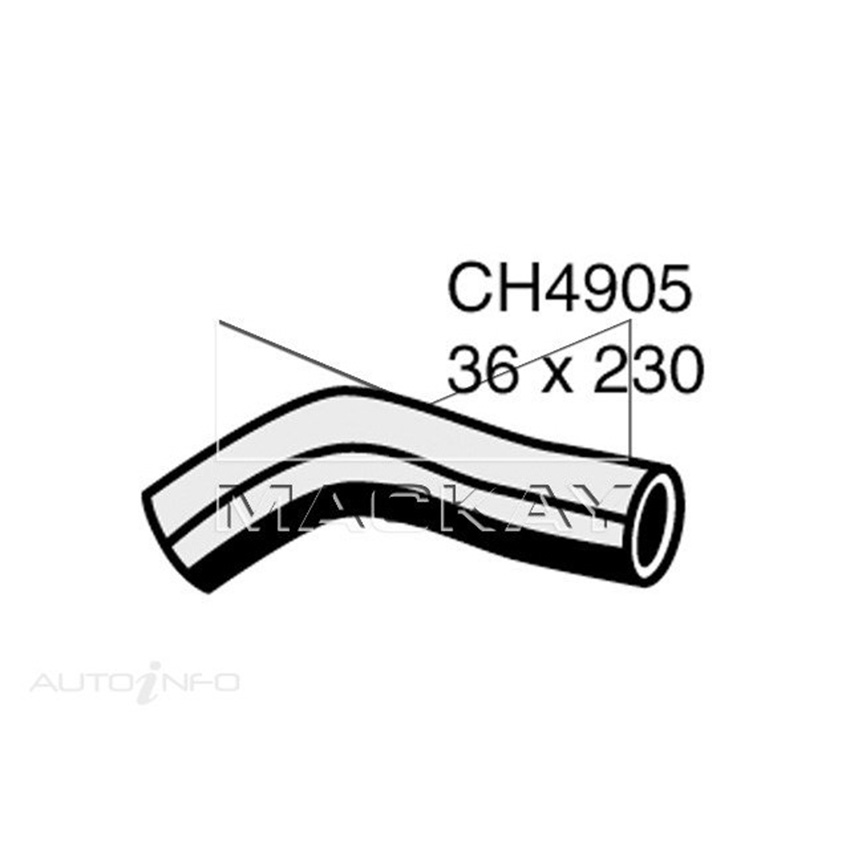Mackay Radiator Upper Hose For Lexus IS250 GSE20R 2.5L V6 Petrol Manual/Auto