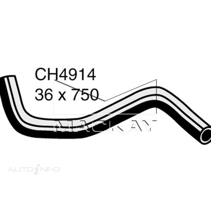 Mackay CH4914 Radiator Lower Hose For Toyota Tundra Uck56L 4.7L V8 Ptl Man&Auto