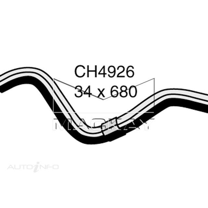 Mackay Radiator Lower Hose For Mitsubishi OutLander ZE 2.4L Petrol Manual / Auto