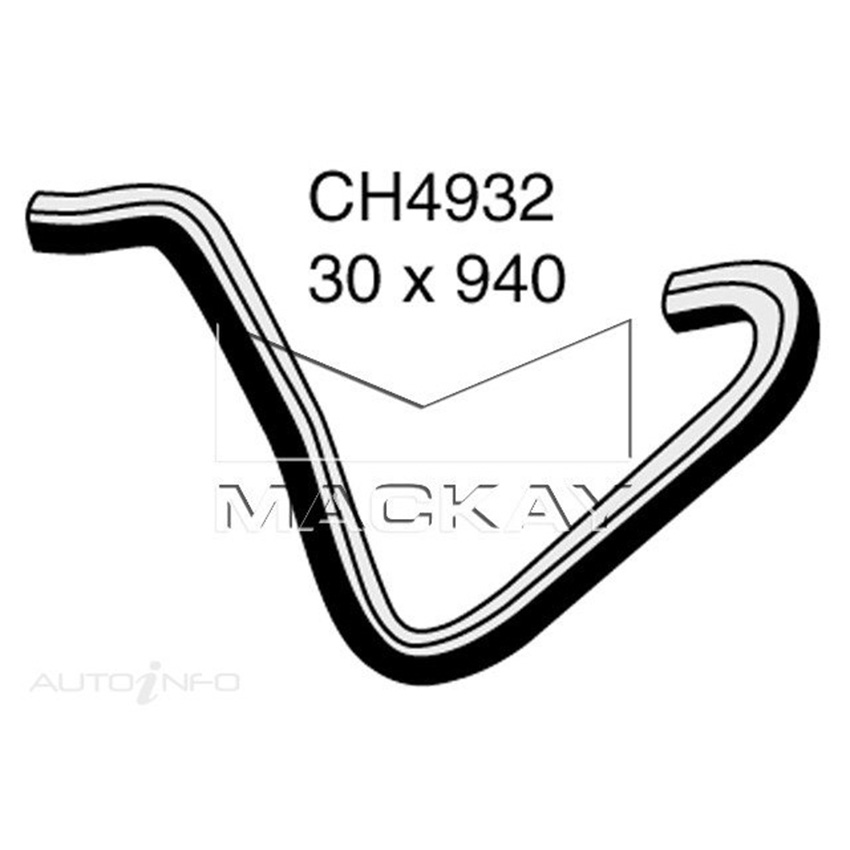 CH4932 Radiator LW Hose For Ford Focus LS LT 2.5L I5 Turbo Petrol Manual & Auto