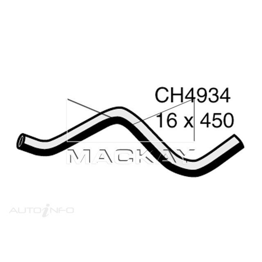 Mackay Heater Hose For Mitsubishi OutLander ZF 2.4L Petrol Manual / Auto