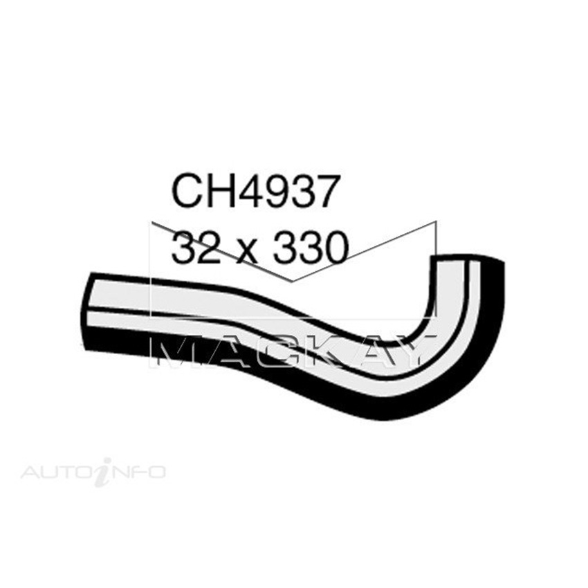 Mackay Radiator Upper Hose For Toyota Liteace CR28R 2.0LTurbo Diesel Man & Auto