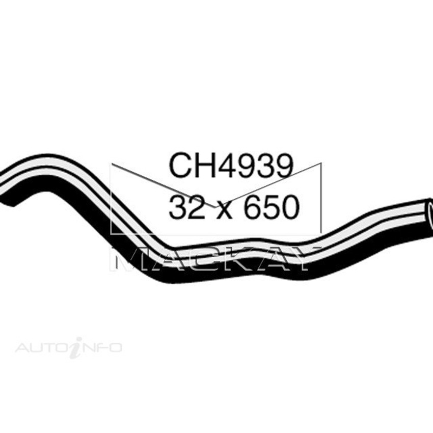 Mackay Radiator Lower Hose For Mitsubishi OutLander ZF 2.4L Petrol Man & Auto