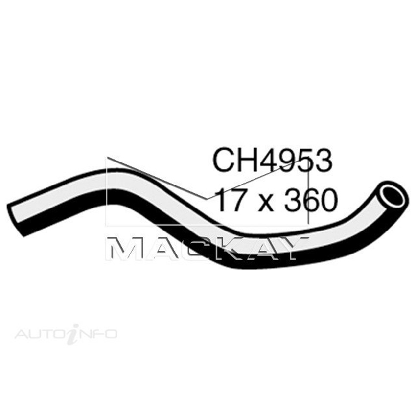 Mackay Coolant Recovery Tank Hose For Holden Barina TK 1.6L Petrol Manual / Auto