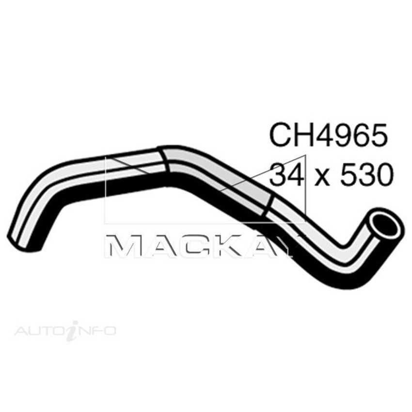 Mackay Bottom Hose For Nissan Z350 VQ35HR  - CH4965