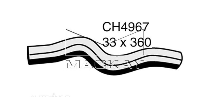 Mackay Hose For INFINITI G35 3.5 Litre VQ35HR  - CH4967