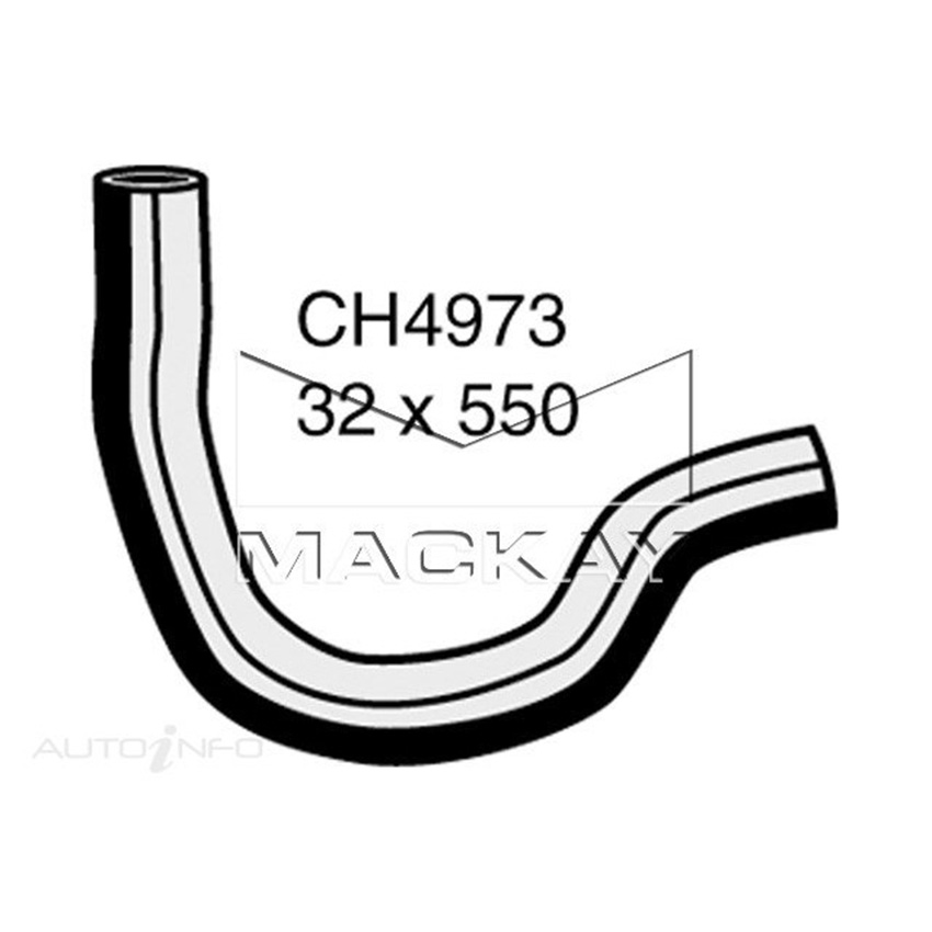 Mackay Bottom Hose For PLYMOUTH PROWLER 3.5 Litre -CH4973