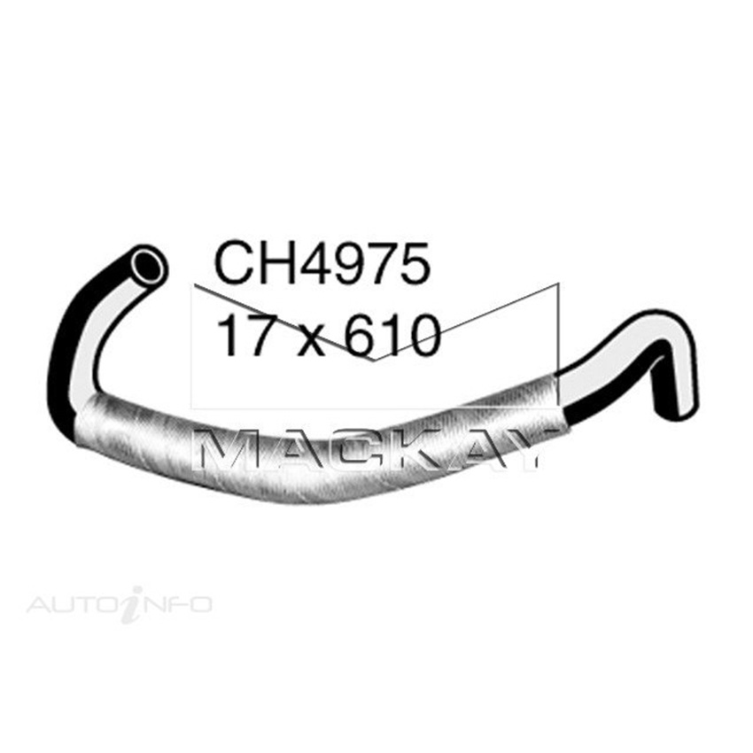 Mackay Heater Hose For Hyundai i30 FD 1.6LTurbo Diesel Manual / Auto  - CH4975