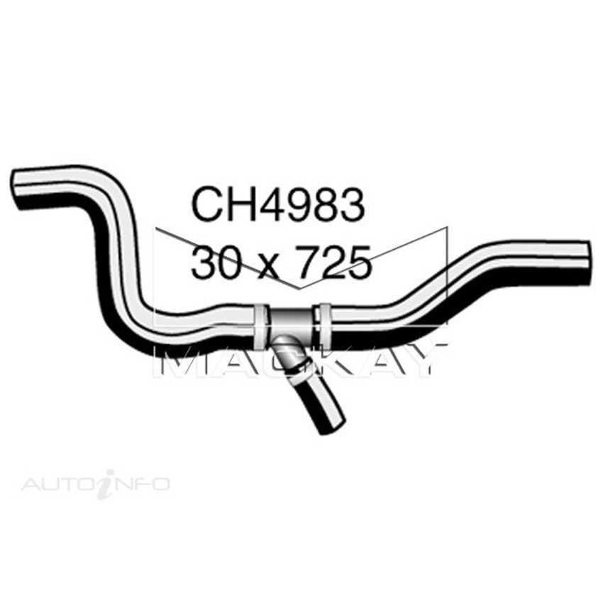 Mackay Radiator Upper Hose For Ford Focus LV 2.5L I5 Turbo Petrol Man & Auto