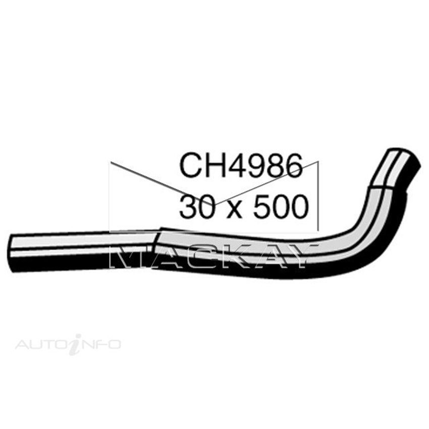 Mackay Lower Radiator Lower Hose For Mazda Mazda6 Gh 2.5L I4 Manual/Auto-CH4986