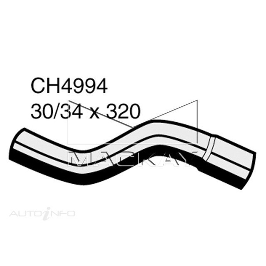 Mackay Radiator Lower Hose For Holden Adventra VZ 3.6L V6 Petrol Manual/Auto